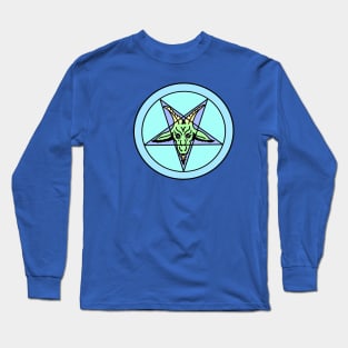 Pastel Pentagram Long Sleeve T-Shirt